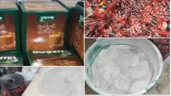 جانب من المضبوطات