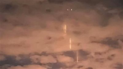 تداول صور لأضواء غريبة في سماء مدينة دهوك العراقية المجاورة لتركيا وسوريا