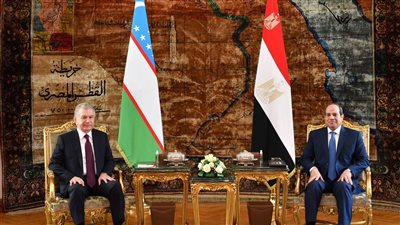 زيادة التبادل التجاري وإشادة بالمبادرات المصرية.. تفاصيل لقاء الرئيس السيسي بنظيره الأوزبكي