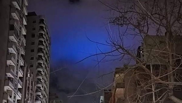 برق الزلزال المزعوم