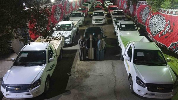 المتهمين والمضبوطات