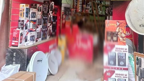 القبض على مدير محل