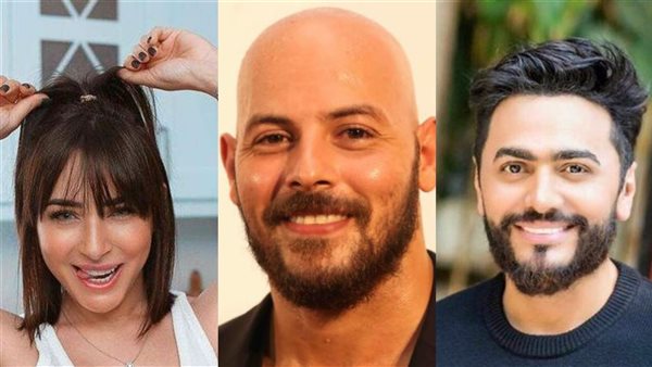 تامر حسني وأحمد التهامي