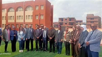 جهاز النوبارية الجديدة يبحث مع وفد لجنة التعليم بالنواب دعم المنظومة التعليمية بالمدينة