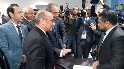 وزيرا العدل والاتصالات يفتتحان 3 فروع توثيق بالجيزة | صور