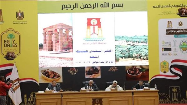 جانب من لقاء محافظ