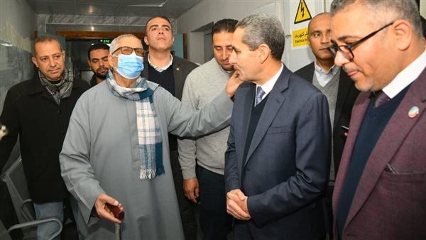 محافظ الغربية يتفقد