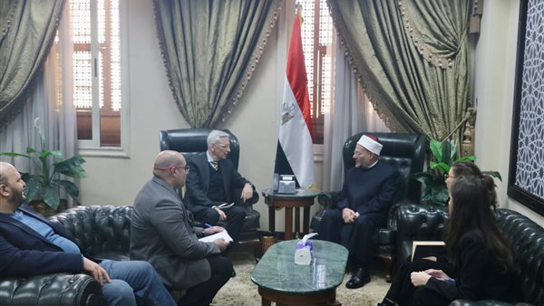 مفتي الجمهورية يستقبل