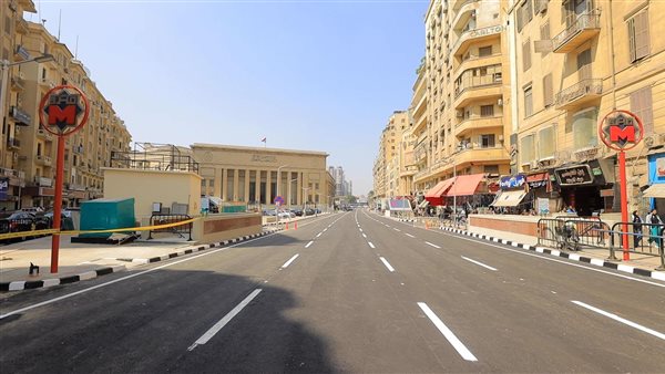 غلق شارع 26 يوليو