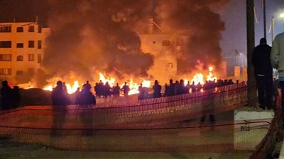 مستوطنون يحرقون منازل ومركبات فلسطينيين في نابلس