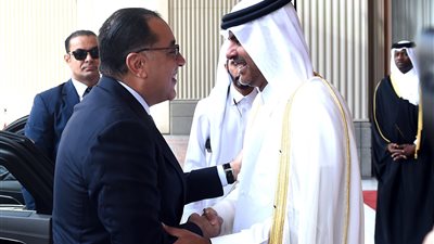  جلسة مباحثات ثنائية بين رئيس الوزراء ونظيره القطري بالدوحة
