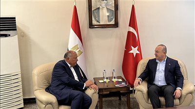 وزير الخارجية التركي يصل غدا لـ القاهرة للقاء سامح شكري 