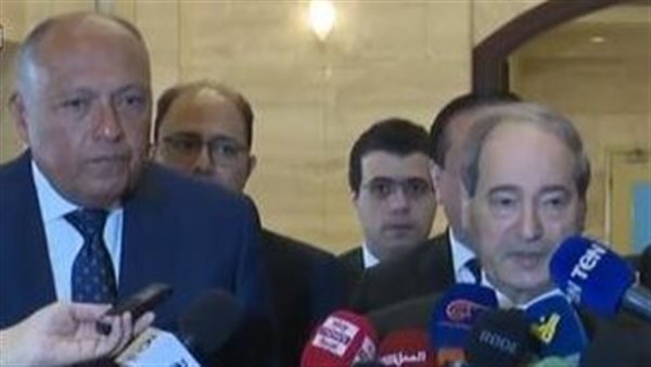 مؤتمر صحفي وزير الخارجية