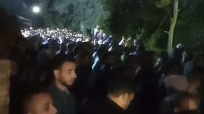 تشييع جنازة الطالبة ملك المتوفاة خلال إجراء عملية لاستئصال اللوزتين بالمنوفية | بث مباشر