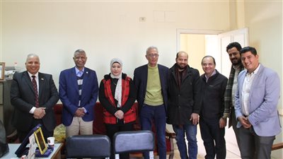 تضامن المنيا تستقبل وفد الفاو لمتابعة أعمال تأهيل وتطوير مركز التدريب 