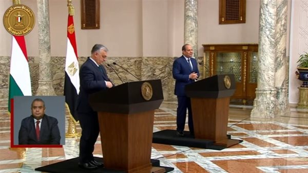 السيسي ورئيس وزراء