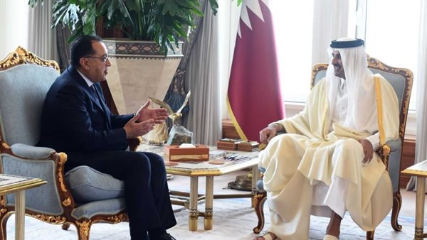 زيارة مدبولي لـ قطر