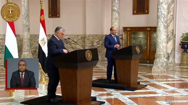 السيسي خلال المؤتمر