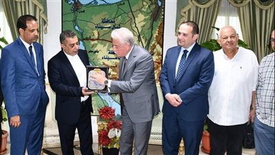 محافظ جنوب سيناء يستقبل مدير مطار بنغازي الدولي وممثلي شركات سياحية ليبية