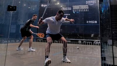 14 مواجهة في افتتاح بطولة بلاك بول الدولية للإسكواش