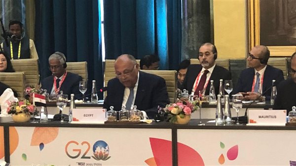 وزير الخارجية امام