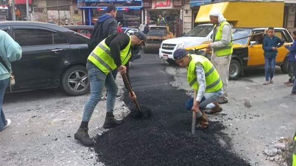 ترميم الحفر والمطبات