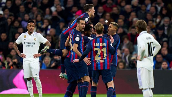 ريال مدريد وبرشلونة