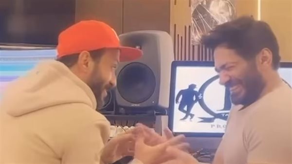 تامر حسني وأحمد عصام