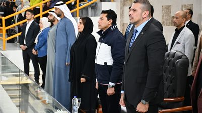 وزير الرياضة وسفيرة الإمارات يفتتحان بطولة محترفي الجوجيتسو بالمدينة الرياضية بالعاصمة الإدارية