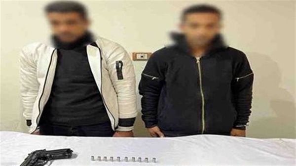 المتهمين والمضبوطات