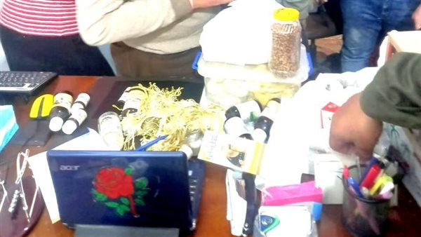 جانب من عملية الضبط