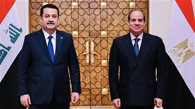الرئيس السيسي يؤكد دعم مصر الثابت لأمن واستقرار العراق
