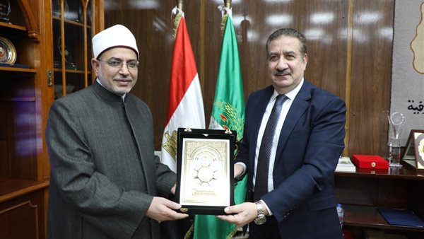 محافظ المنوفية ورئيس