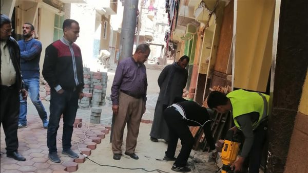 تركيب بلاط الإنترلوك