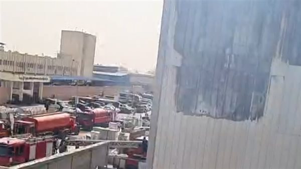 المصنع المحترق