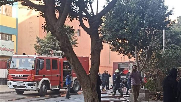 موقع الحريق 