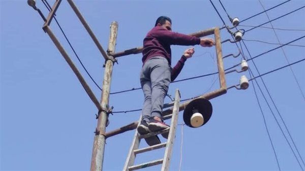 صيانة 39 عمود وتركيب