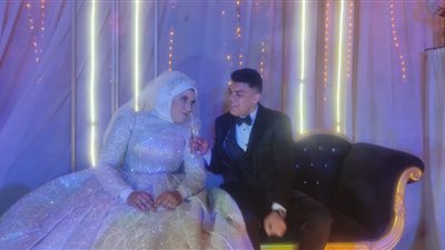 بعد زفافهما المبهج.. العروسان اليتيمان بالمنوفية: بنشكر كل الناس عوضتونا عن غياب أهالينا