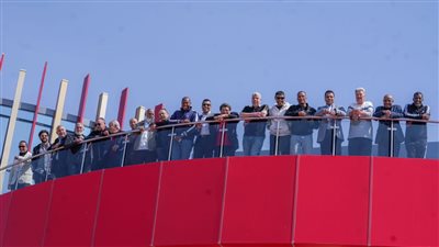 تفاصيل زيارة قدامى الأهلي لفرع النادي بالتجمع الخامس | صور