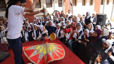 انطلاق فعاليات الأسبوع الثقافي بأرمنت غرب الأقصر | صور