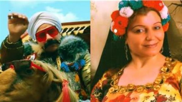 الفنان أحمد مكي والفنانة