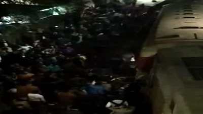 مراسل القاهرة 24 يكشف تطورات حادث قطار منوف بعد خروجه عن القضبان