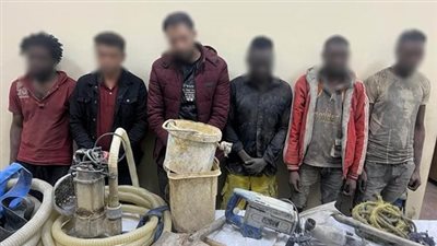 بينهم 4 أجانب.. القبض على 6 أشخاص نقبوا عن الآثار بالسيدة زينب