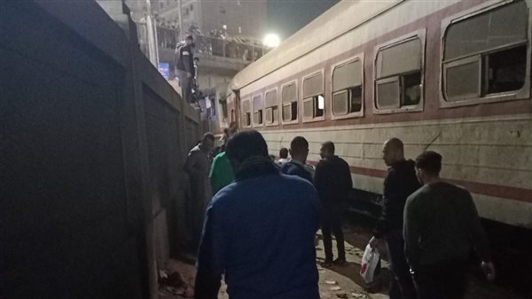 خروج قطار عن مساره