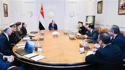 الرئيس السيسي يطلع على أعمال تطوير عدد من الموانئ البحرية أبرزها العريش والأدبية