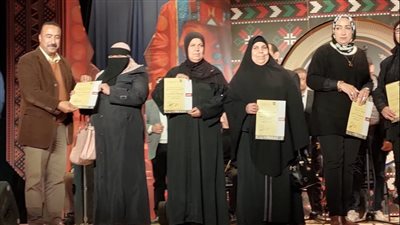 احتفالا بيوم المرأة العالمي.. قصر ثقافة العريش يحتفل بأسر وزوجات الشهداء