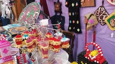 تعليم الجيزة تشارك في معرض لمنتجات طلاب المدارس | صور