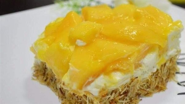 طريقة الكنافة بالمانجو