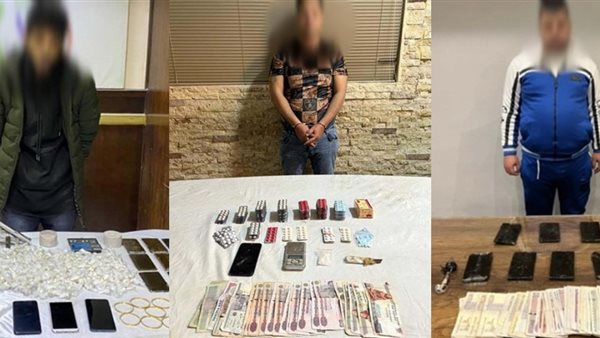 المتهم والمضبوطات