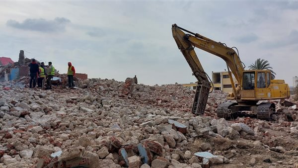 هدم عقارات عزبة أبو